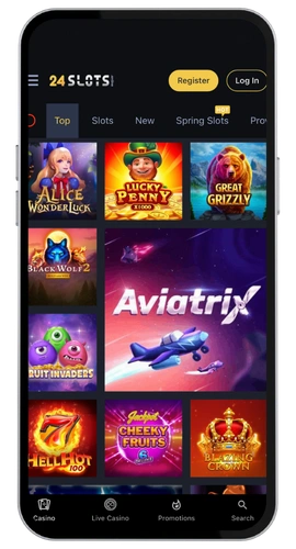 24 Slots casino anwendung